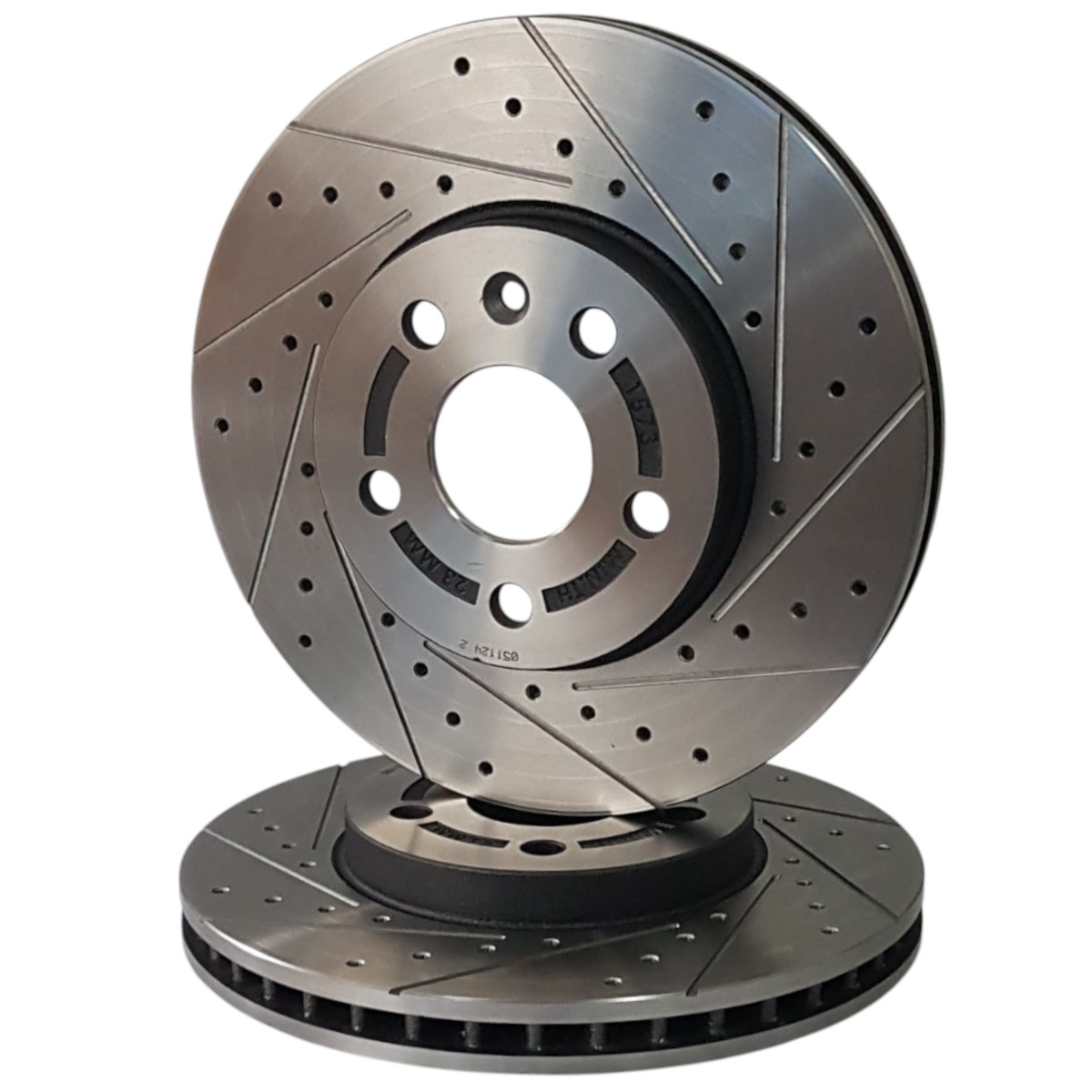Disco de Freio Dianteiro Frisado Esportivo GM Tracker 1.0 e 1.2 (2020 a 2025) - HF308F BD1573 276mm Ventilado